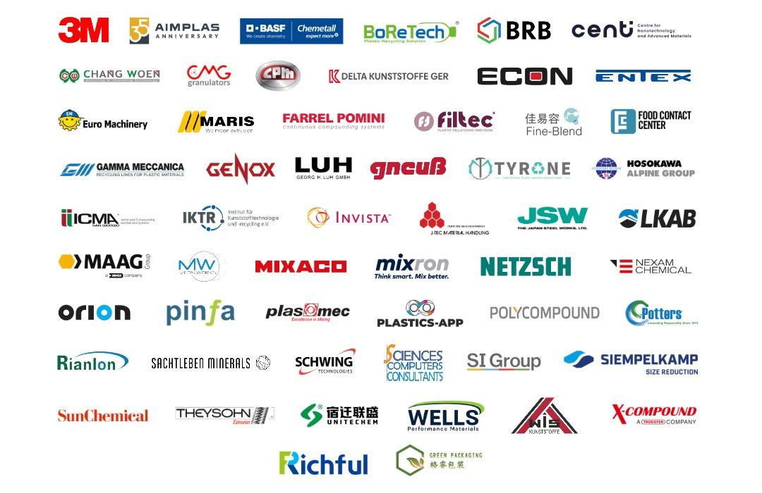 List of confirmed exhibitors